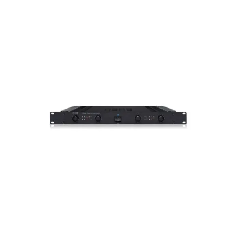 Apart High End, 4x125 watts @ 4 ohms, black 1U 19" rack mounted