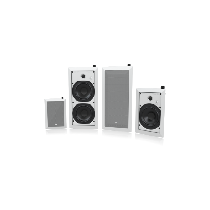 TANNOY Enceinte à  encastrer 3 voies qualité studio 160W/8 Ohms blanc