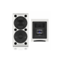 TANNOY Enceinte bois 2 voies HP 12,5 cm coax+12,5 cm LF260 W/8O.Blanc