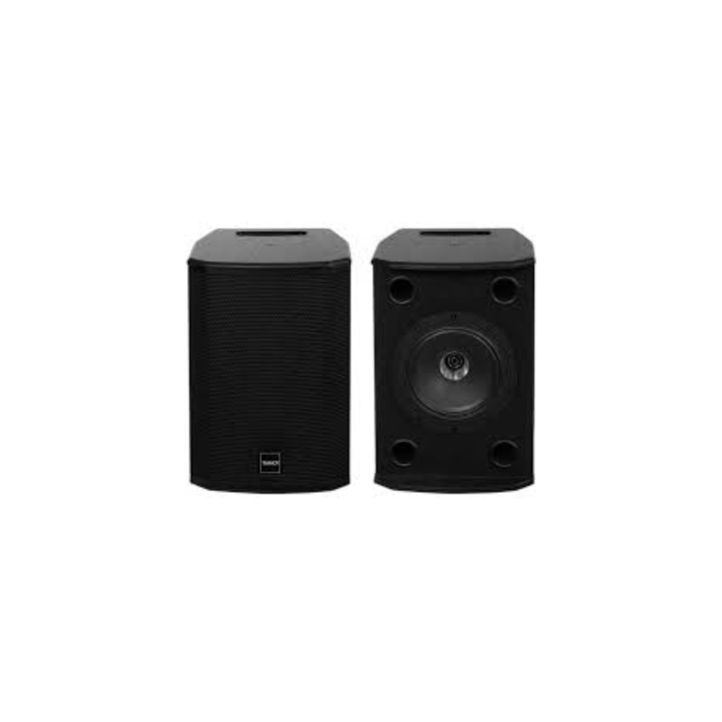 TANNOY Enceinte bois amplifiée 2 voies. HP 38 cm coax Noir