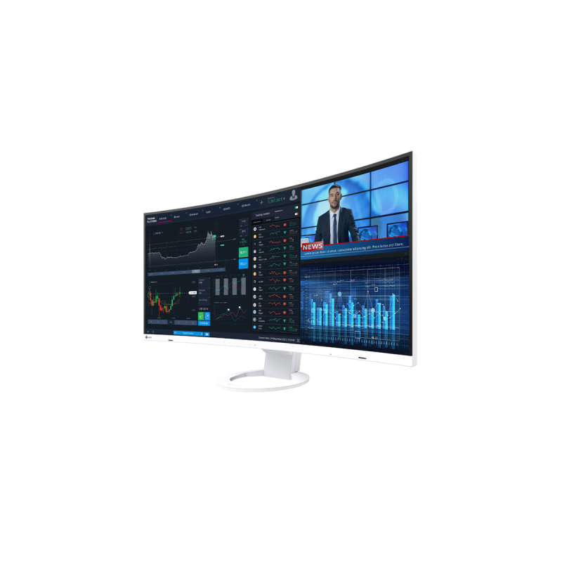 Eizo flexscan ultrawide curve 38'' Display Prot/HDMI/USB-C + KVM