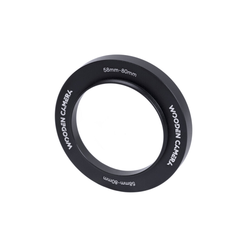 Wooden Camera Step-up Ring 58-80mm