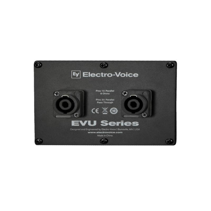 ElectroVoice Plaque 2 connecteurs speakon pour EVU