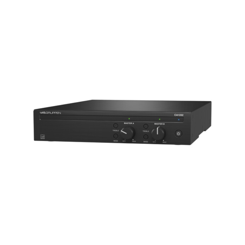 LabGruppen - LAKE Ampli 2 x 120W sous 4/8? ou 70/100V 1/2U Rack 19''