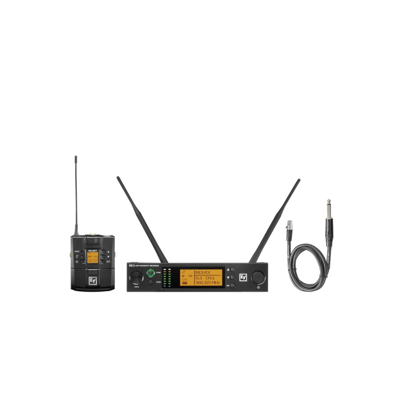 ElectroVoice Récepteur+émetteur sans microphone(488-524 MHz)