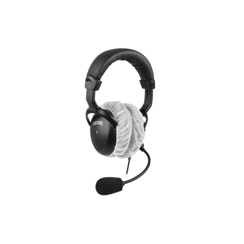 Listen Small Sanitary Covers for Stereo Headphones (100 CT)