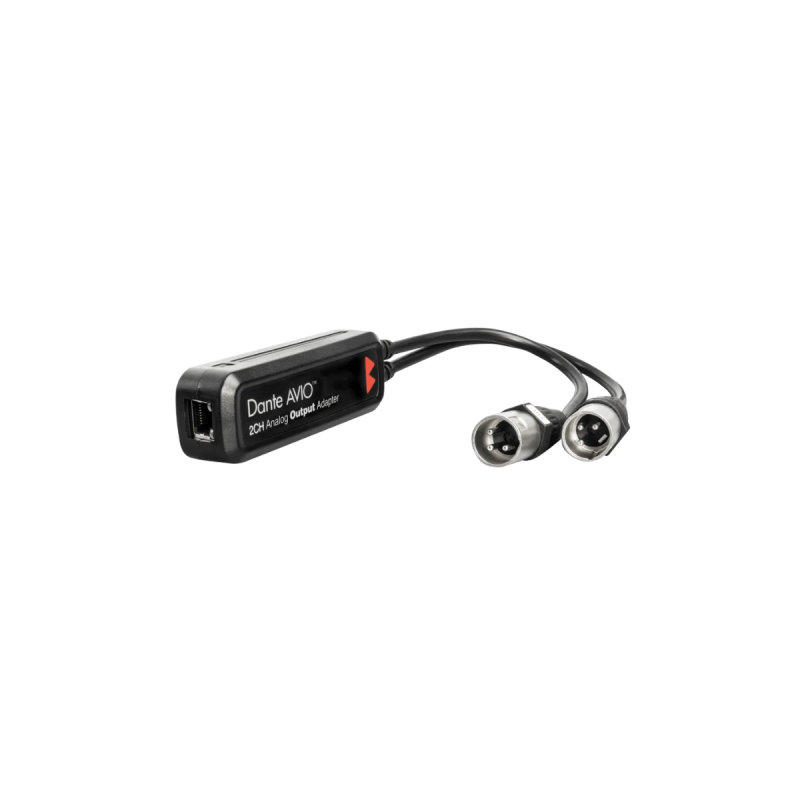 Listen Adaptateur XLR de sortie 2 canaux Dante