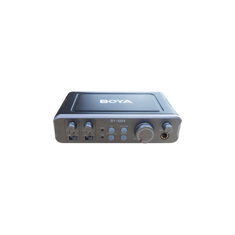 Boya BY-AM4 - Professional dual-channel audio interface