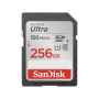 Sandisk SDXC Ultra 256GB (Class 10/UHS-I/150MB/s)