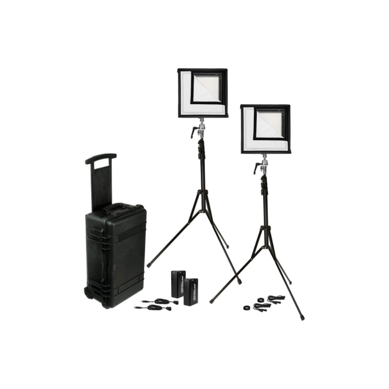 Westcott Flex Daylight 2 Light Cine Studio Kit 30.5 x 30.5cm