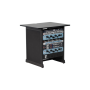 Gator Frameworks Extension Rack 12 unités pour bureau - Noir