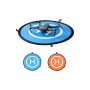 PGYTECH 55cm landing pad for Drones