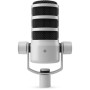 RODE PodMic Microphone Broadcast USB - Blanc