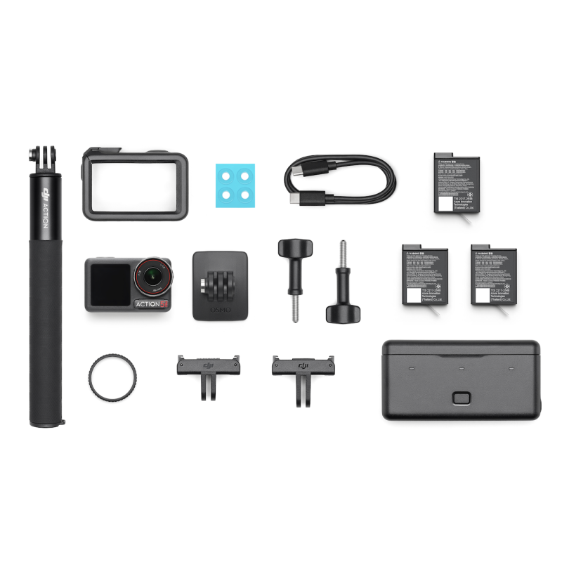 DJI Caméra Osmo Action 5 Pro Adventure Combo