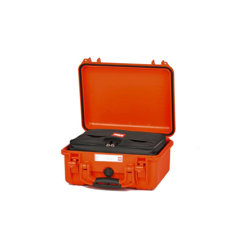 HPRC Valise résine 2300 Bag And Dividers Orange