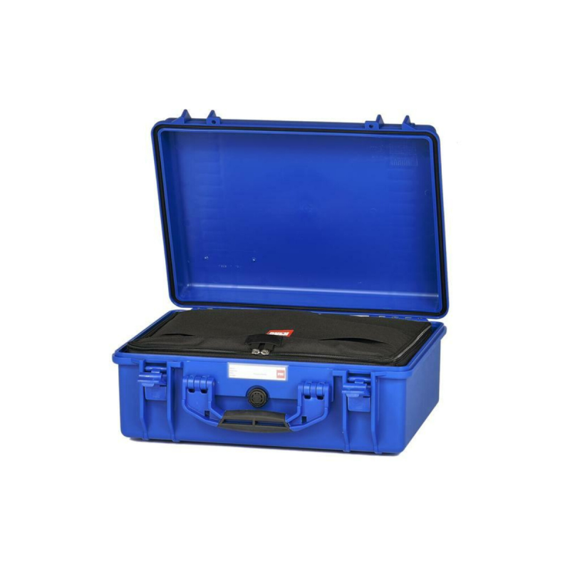 HPRC Valise résine 2500 Bag And Dividers Blue