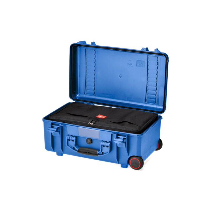 HPRC Valise résine 2550W à roues Bag And Dividers Blue