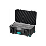 HPRC Valise résine 2550W à roues Second Skin Black/Blue Bassano