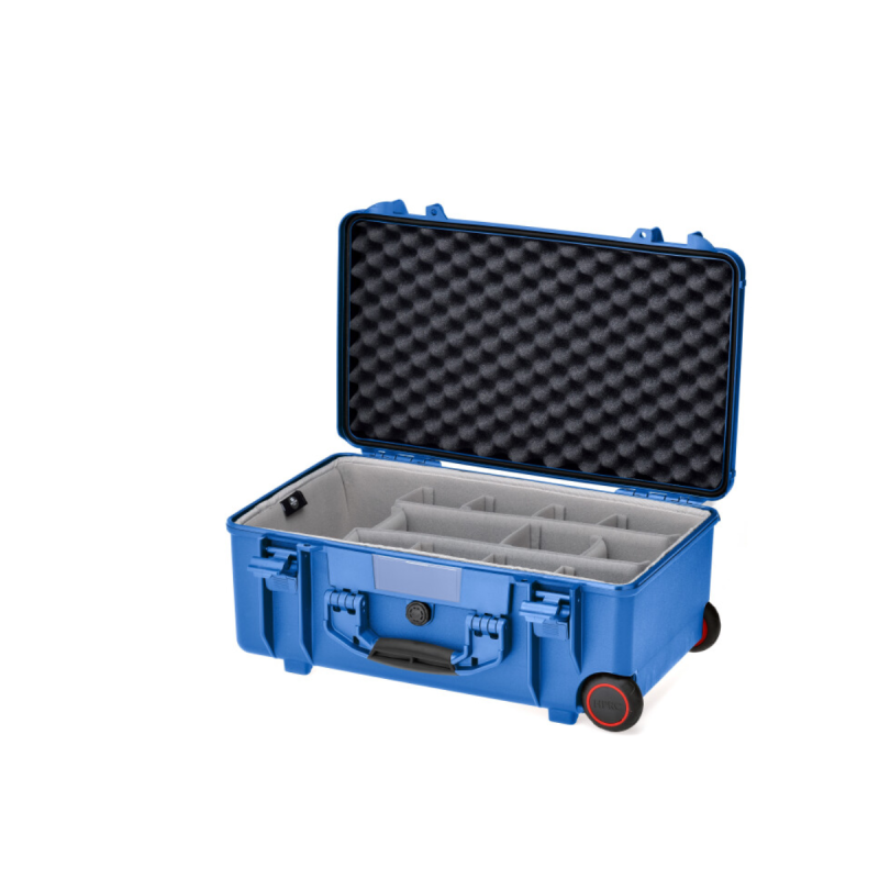 HPRC Valise résine 2550W à roues Second Skin Blue