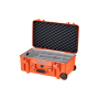 HPRC Valise résine 2550W à roues Second Skin Orange