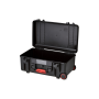 HPRC Valise résine 2550W à roues vide Black/Red