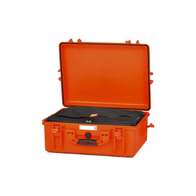 HPRC Valise résine 2600 Bag And Dividers Orange