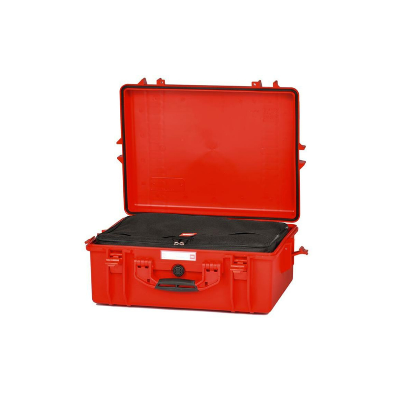 HPRC Valise résine 2600 Bag And Dividers Red