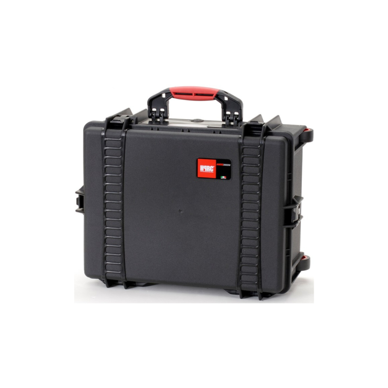 HPRC Valise résine 2600W à roues Bag And Dividers Black/Red