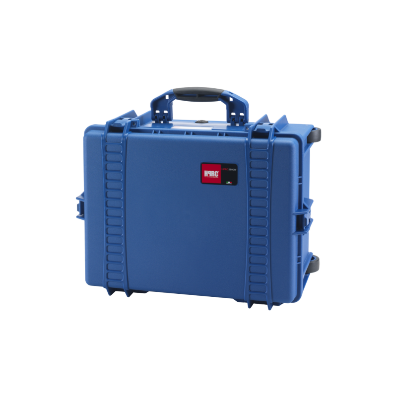 HPRC Valise résine 2600W à roues vide Blue