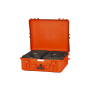 HPRC Valise résine 2700 2 Bags And Dividers Orange