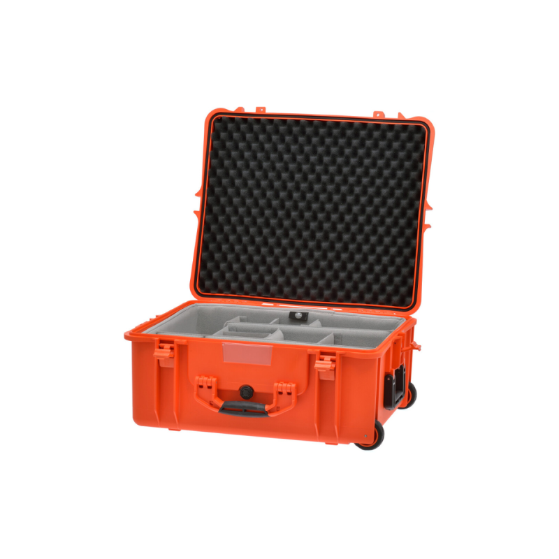 HPRC Valise résine 2700W à roues Second Skin Orange