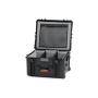 HPRC Valise résine 2730W à roues Soft Deck And Dividers Black/Red