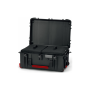 HPRC Valise résine 2760W à roues 2 Bags And Dividers Black/Red