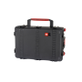 HPRC Valise résine 2760W à roues Soft Deck And Dividers Black/Red