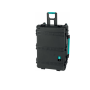 HPRC Valise résine 2760W à roues vide Black/Blue Bassano