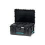 HPRC Valise résine 2780W à roues 2 Bags&Dividers Black/Blue Bassano