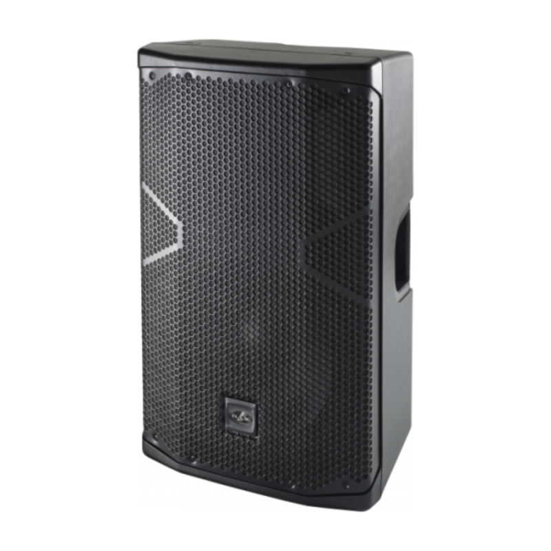 DAS Enceinte IP54 passive 2 voies HP 31 cm + HF, 90x90, 100V Noir