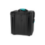 HPRC Valise résine 4700W à roues vide Black/Blue Bassano