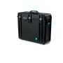 HPRC Valise résine 4800W à roues Mousse Black/Blue Bassano