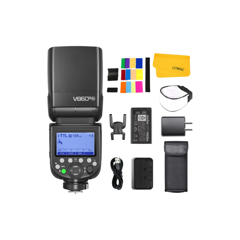 Godox Speedlite V860III Nikon X PRO II Trigger Kit