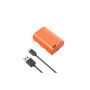 SmallRig 4968 LP-E6NH USB-C Batterie rechargeable (Orange)