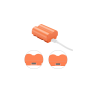 SmallRig 4970 NP-W235 USB-C Batterie rechargeable (Orange)