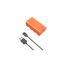 SmallRig 4971 NP-F550 USB-C Batterie rechargeable (Orange)