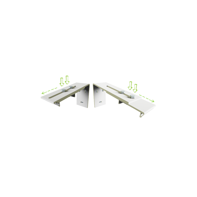 SCREENLINE Supports d'Ecartement pour SLIM et MOT 5 à 15 cm