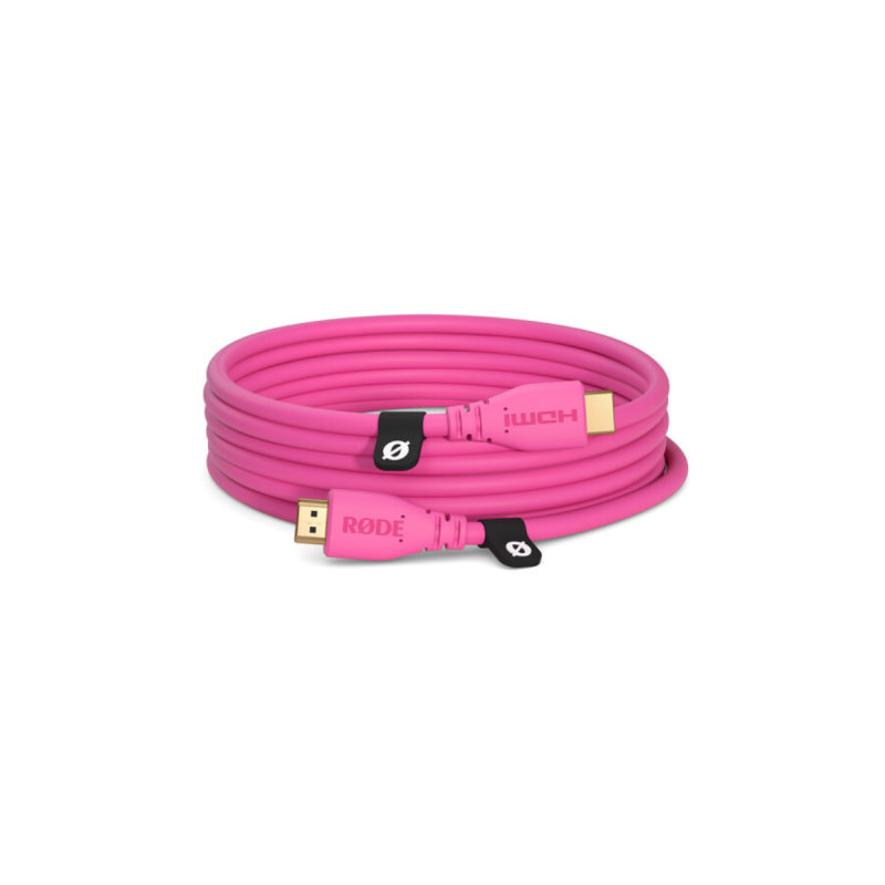 Rode Câble HDMI 3.0m Pink