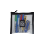 Portabrace Clear plastive pouch to keep cable connectors organized