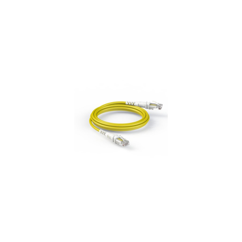 PATCHSEE Cordon ThePATCHCORD RJ45 Cat 6a U/UTP - Jaune - 2.1m