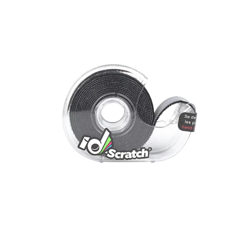 PATCHSEE Rouleau dévidoir ID-SCRATCH - Dark Black - 2m