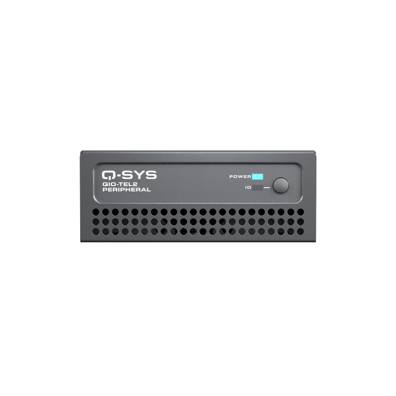 Q-SYS Interface de contrôle Q-SYS 8AES in/out PoE