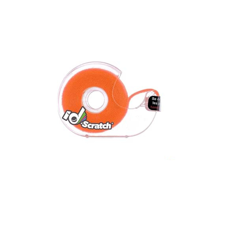 PATCHSEE Rouleau dévidoir ID-SCRATCH - Fluo Orange - 2m